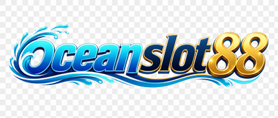 oceanslot88 Logo Logo oceanslot88 berwarna emas